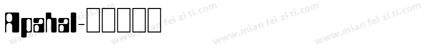 Apahal字体转换