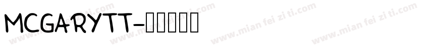 MCGARYTT字体转换