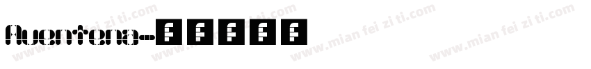 Aventena字体转换