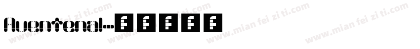 Aventenal字体转换