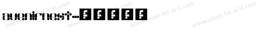 avenirnest字体转换