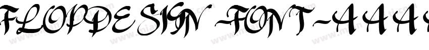 FLOPDESIGN-FONT字体转换