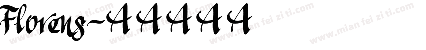 Florens字体转换