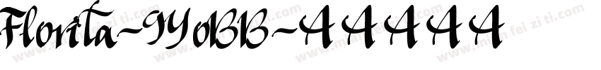 Florita-9YoBB字体转换