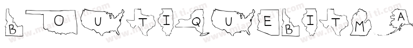 boutiquebitmap字体转换