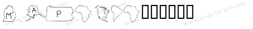 map2012字体转换