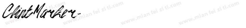 ClintMarker字体转换