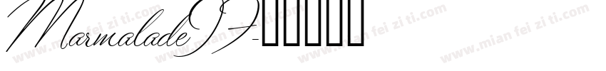 MarmaladeJF字体转换