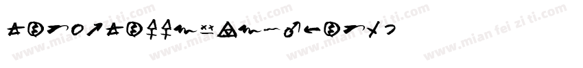 MarshMaIIowPopHeartL字体转换