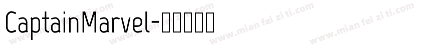 CaptainMarvel字体转换