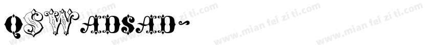 qSWadsad字体转换
