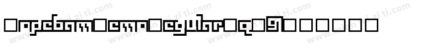 DopebamDemoRegular-qV91字体转换