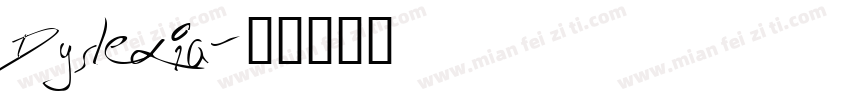Dyslexia字体转换