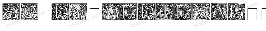 Goudy-Medieval字体转换
