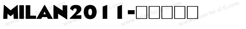 Milan2011字体转换