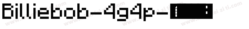 Billiebob-4g4p字体转换
