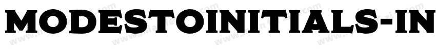 ModestoInitials-Inli字体转换