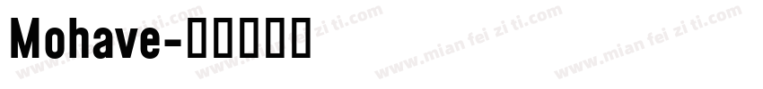 Mohave字体转换