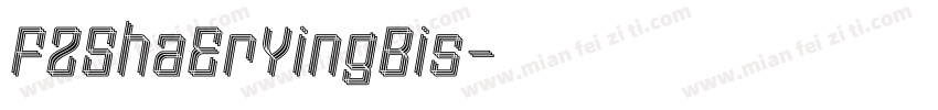 FZShaErYingBis字体转换