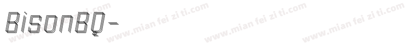 BisonBQ字体转换