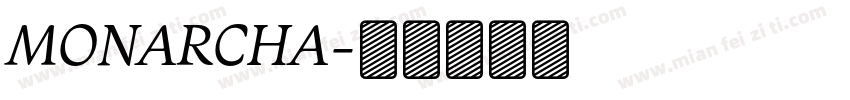 MONARCHA字体转换