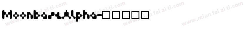 MoonbaseAlpha字体转换