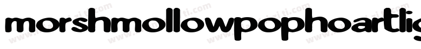 morshmollowpophoartlight字体转换