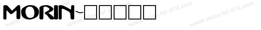 MORIN字体转换