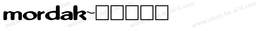 mordak字体转换