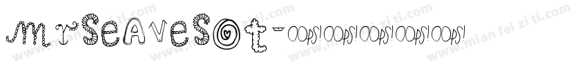 mrseavesot字体转换