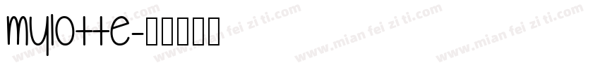MyLotte字体转换