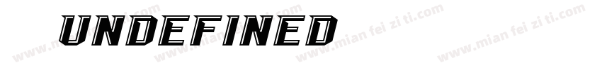 极影毁片圆Undefined字体转换