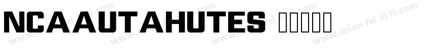 NCAAUtahUtes字体转换