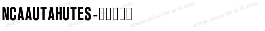 NCAAUtahUtes字体转换