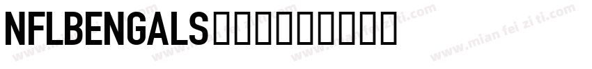 NFLBengals字体包字体转换