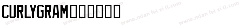 Curlygram字体转换