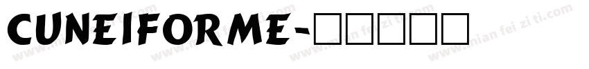 Cuneiforme字体转换