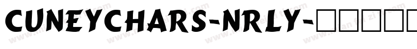 Cuneychars-nrLY字体转换