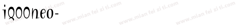iQOOneo字体转换