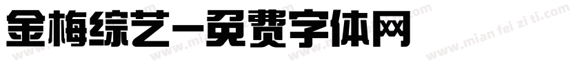 金梅综艺字体转换
