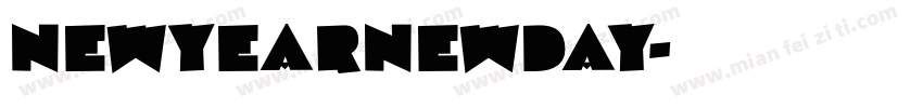 NewYearNewDay字体转换