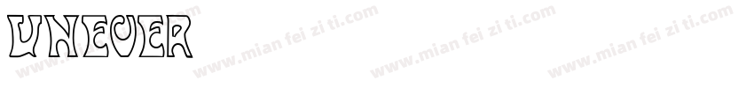 unever字体转换