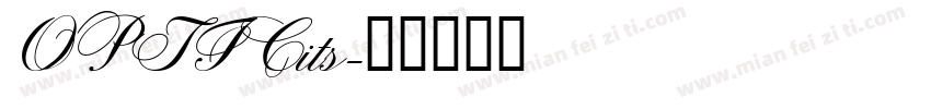 OPTICits字体转换