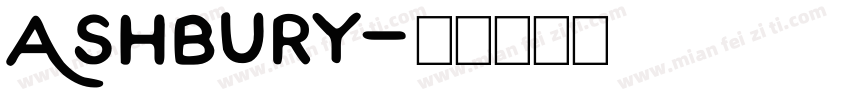 Ashbury字体转换