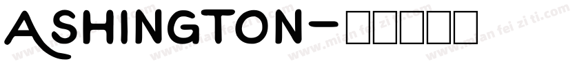 Ashington字体转换