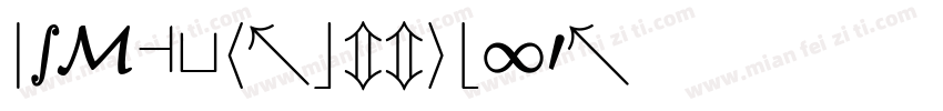 jsMath-cmmib10字体转换