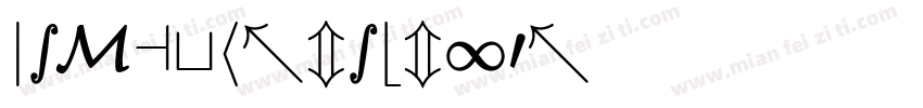 jsMath-msbm10字体转换