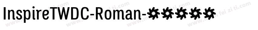 InspireTWDC-Roman字体转换