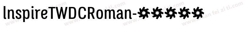 lnspireTWDCRoman字体转换