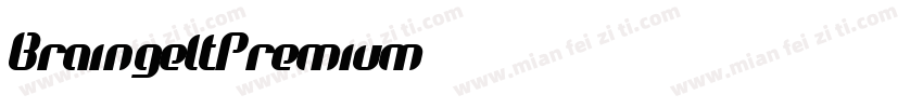 BraingeltPremium字体转换